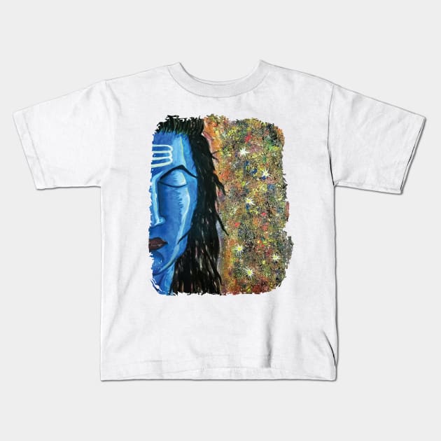 shiva shakti Kids T-Shirt by HurdyGurdy